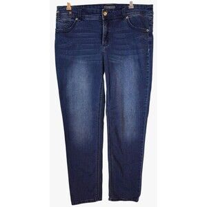 Chico’s So Slimming Jeans 1.5‎ Size 10 Women’s Medium Wash Ankle Denim